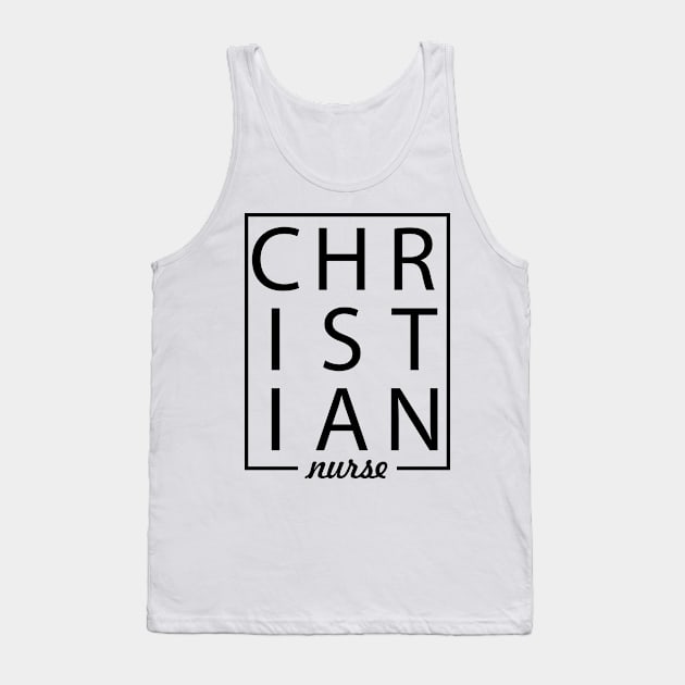 Christian Nurse Tank Top by CalledandChosenApparel